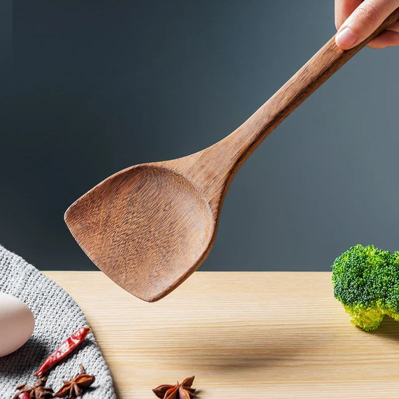 DecorBites™ Kitchen Utensils Set: Non-Stick Cookware with Wooden Handles | | Wiccan Center
