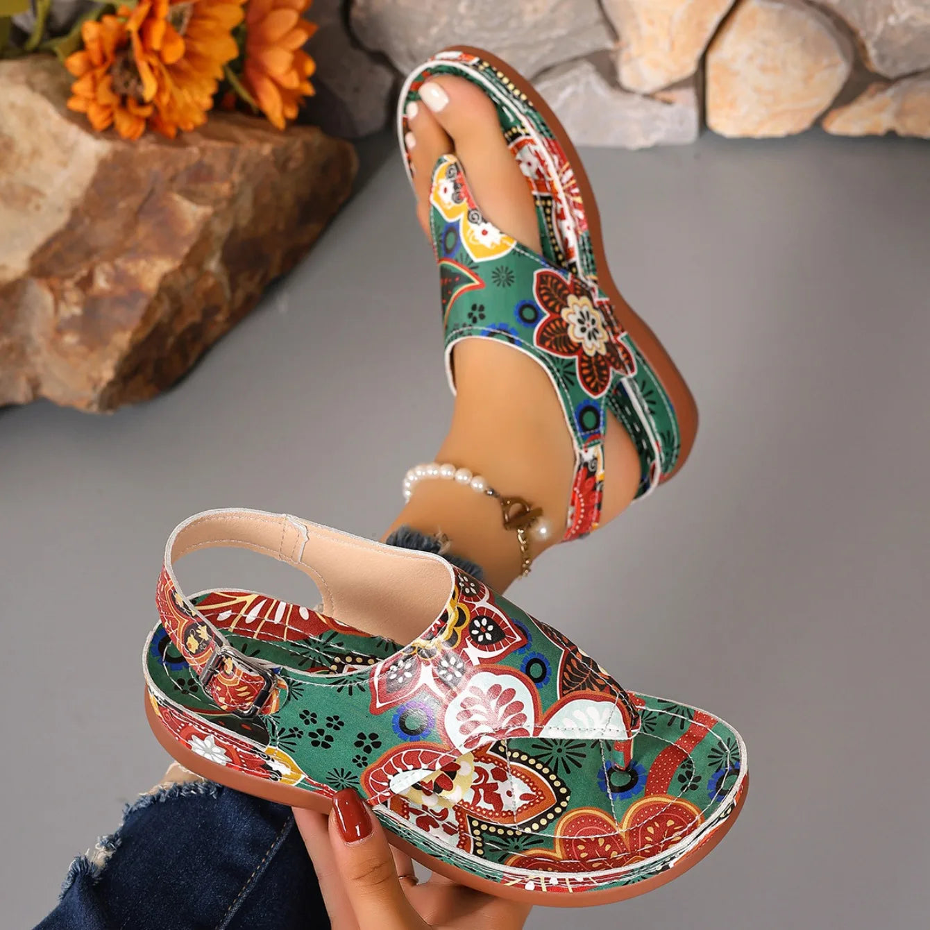 Wedge Mixed Colors Outdoor Shoes for Women | Women Sandals | Wiccan Center