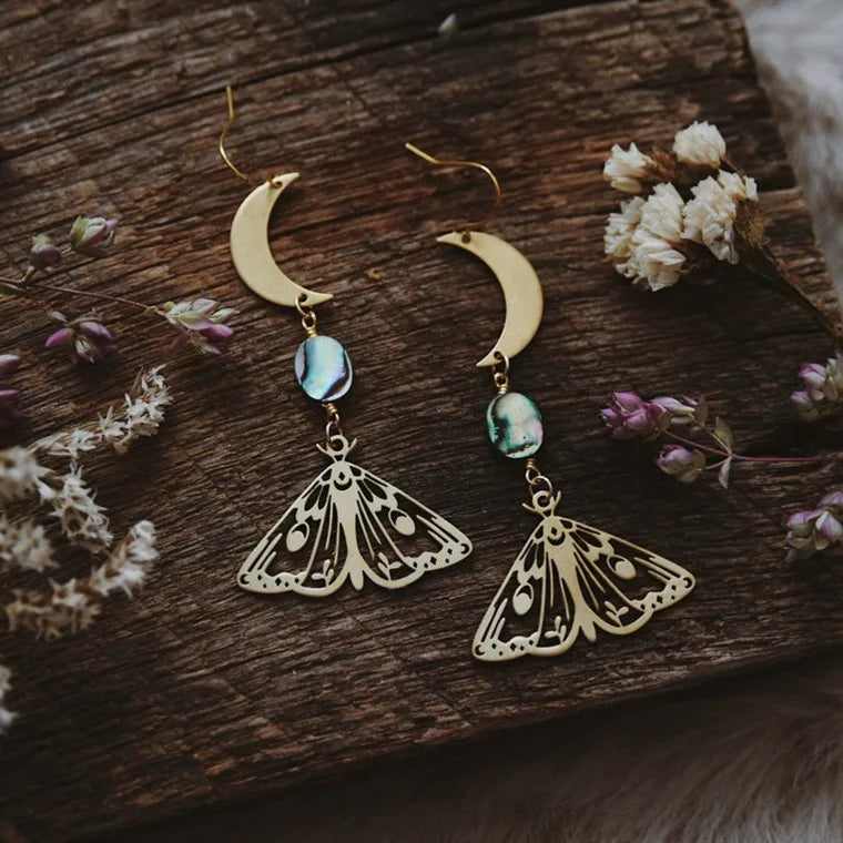 Assorted Moth & Butterfly Dangle Earrings | earrings | Wiccan Center