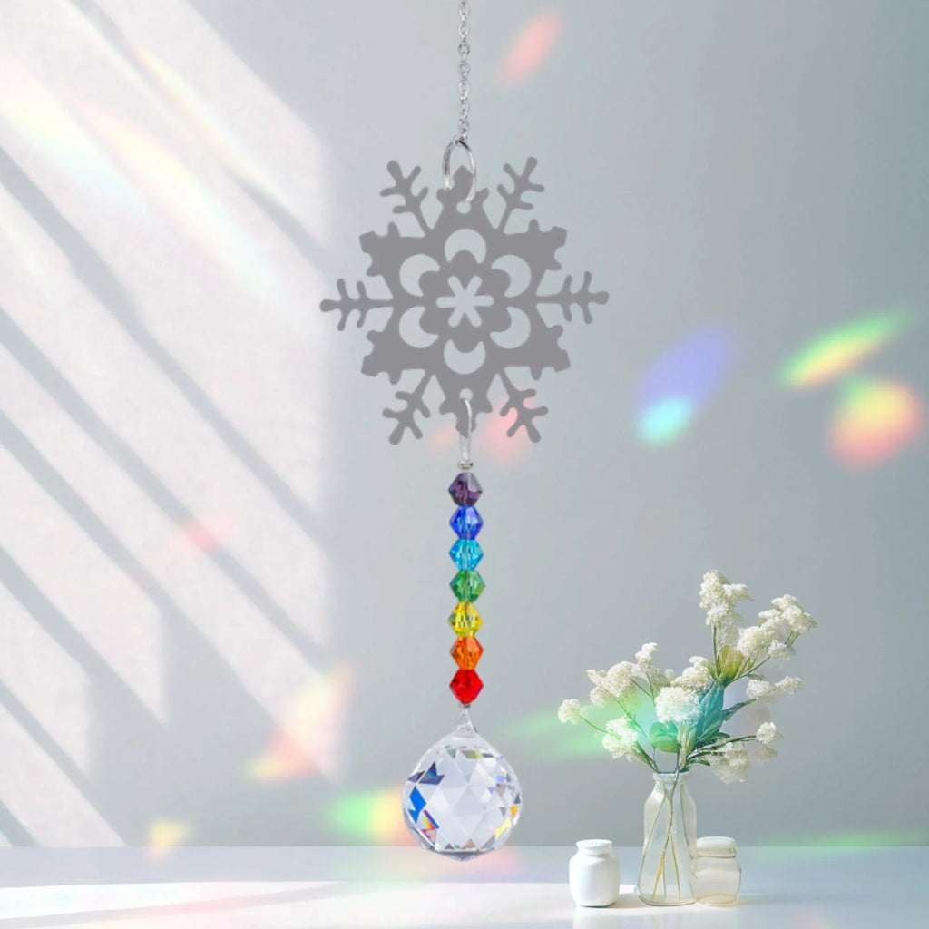 Animal metal sheet butterfly pendant crystal ball prism sun catcher DIY hanging decoration window decoration garden sun catcher | | Wiccan Center