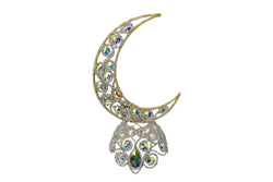 Rhinestone Moon Headpiece | Headpiece | Wiccan Center
