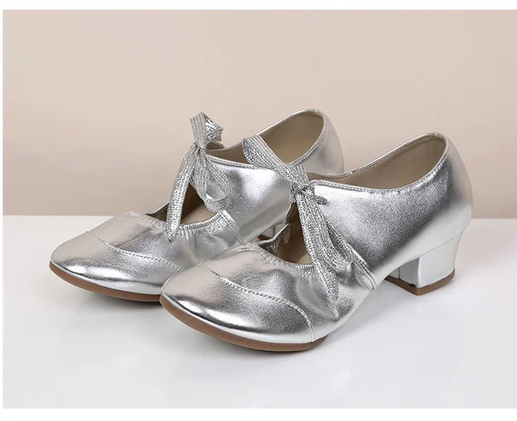 The Stardust Encore Practice Oxford – Leather Latin & Jazz Dance Shoe