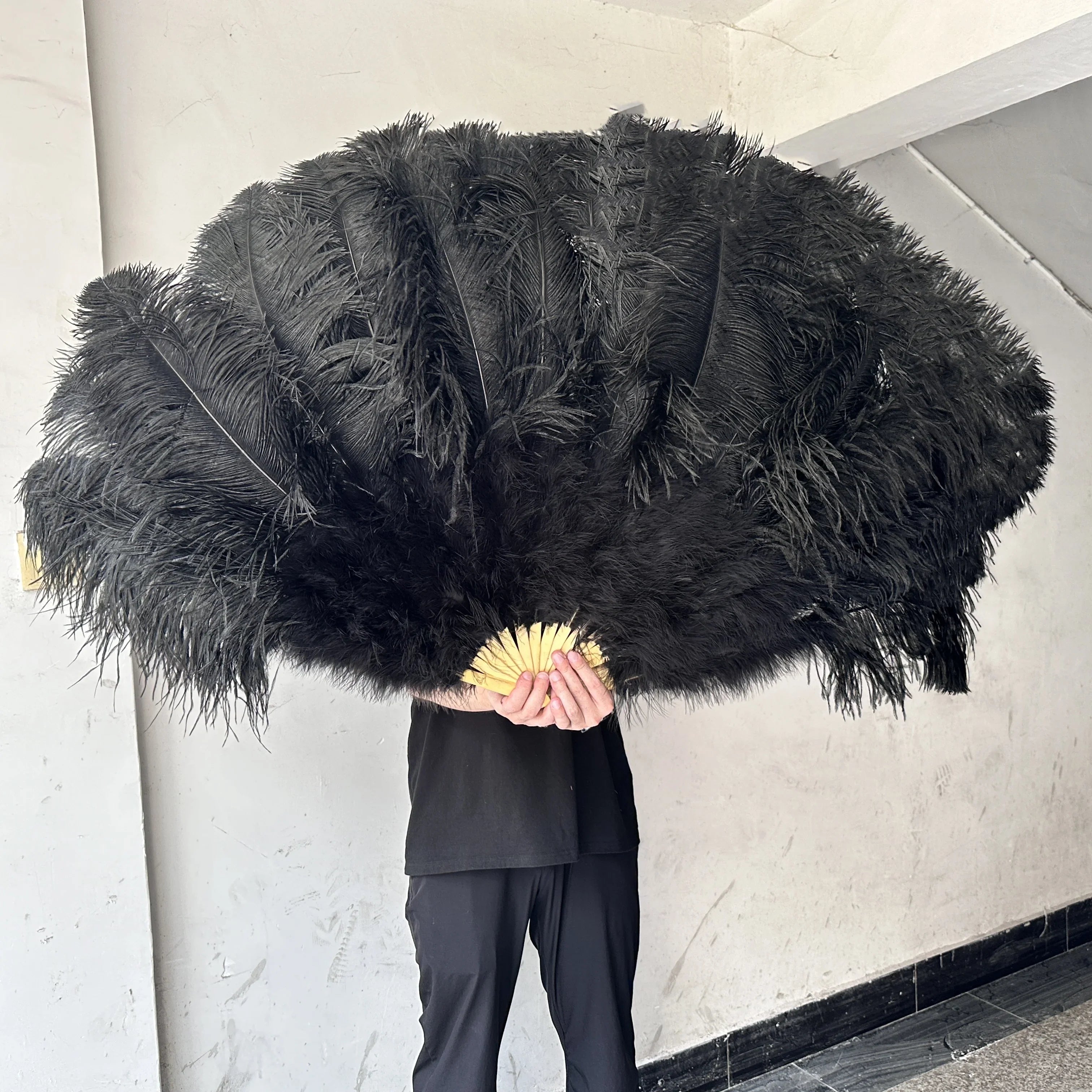130CM Ostrich Feather Fans | Feather Fans | Wiccan Center