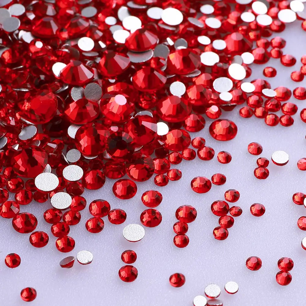 1440PCS SS3-SS20 Mix Size Non-Hotfix Glass FlatBack Rhinestones | Non-Hotfix | Wiccan Center