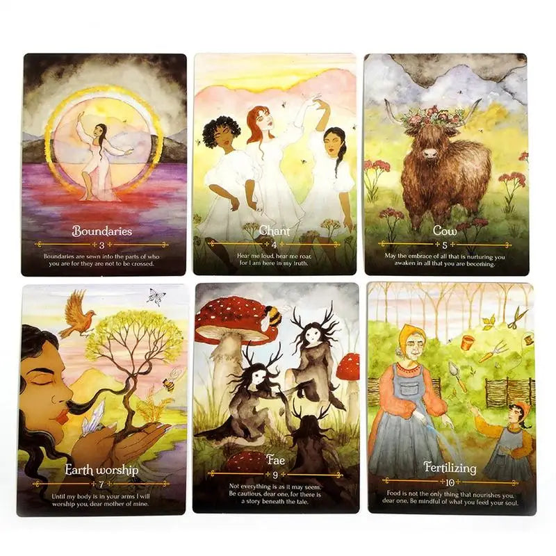 Seasons Of The Witch: Beltane Oracle Cards | Oracle Cards | Wiccan Center