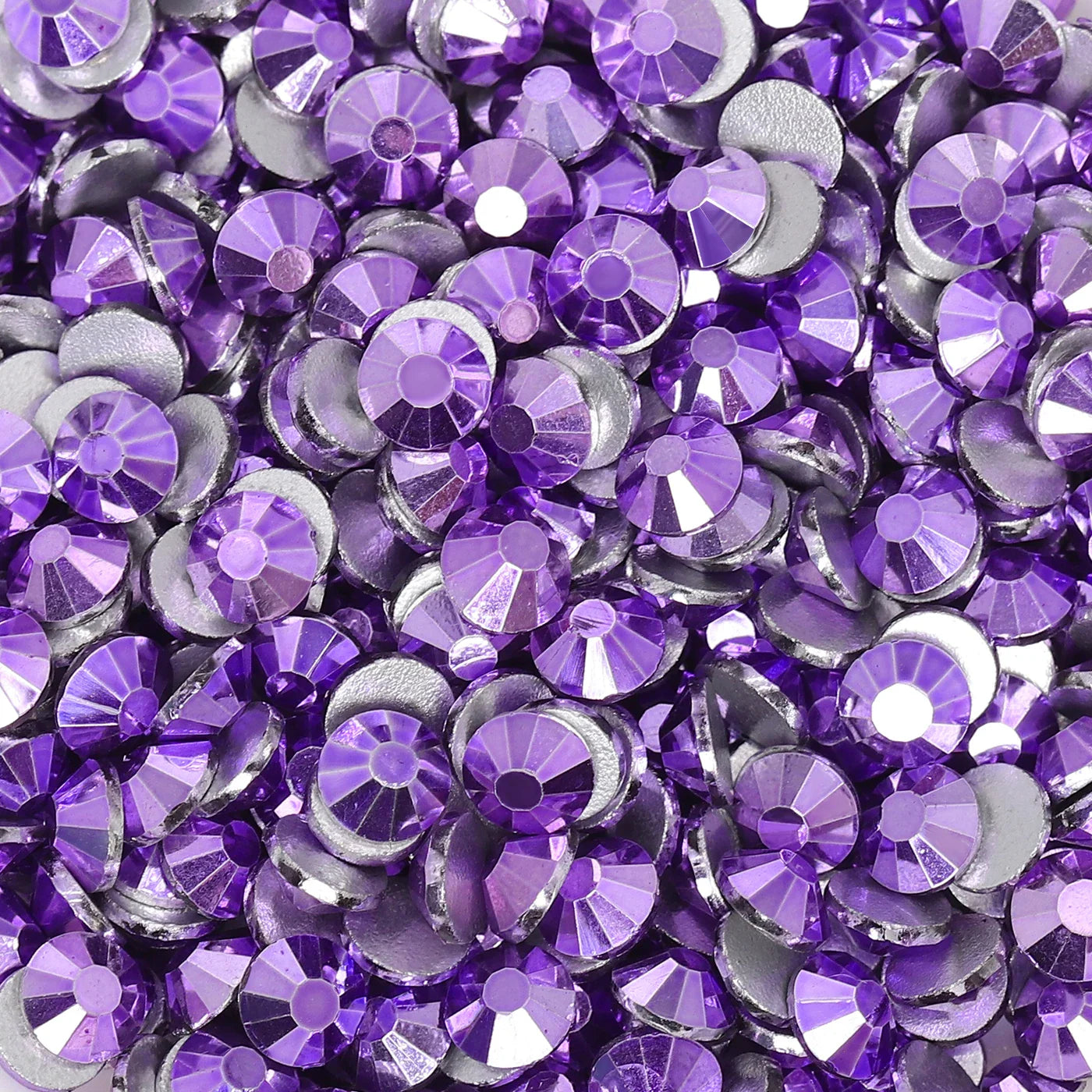 SS6-SS30 Top Quality Metallic Non-Hotfix Flatback Glass Rhinestones | Non-Hotfix | Wiccan Center