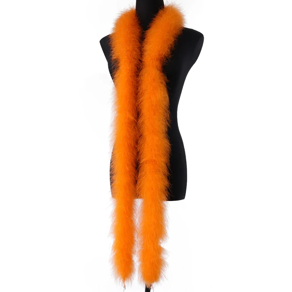 Fluffy Marabou Turkey Feather Boa (2 Meters) | Feathers | Wiccan Center