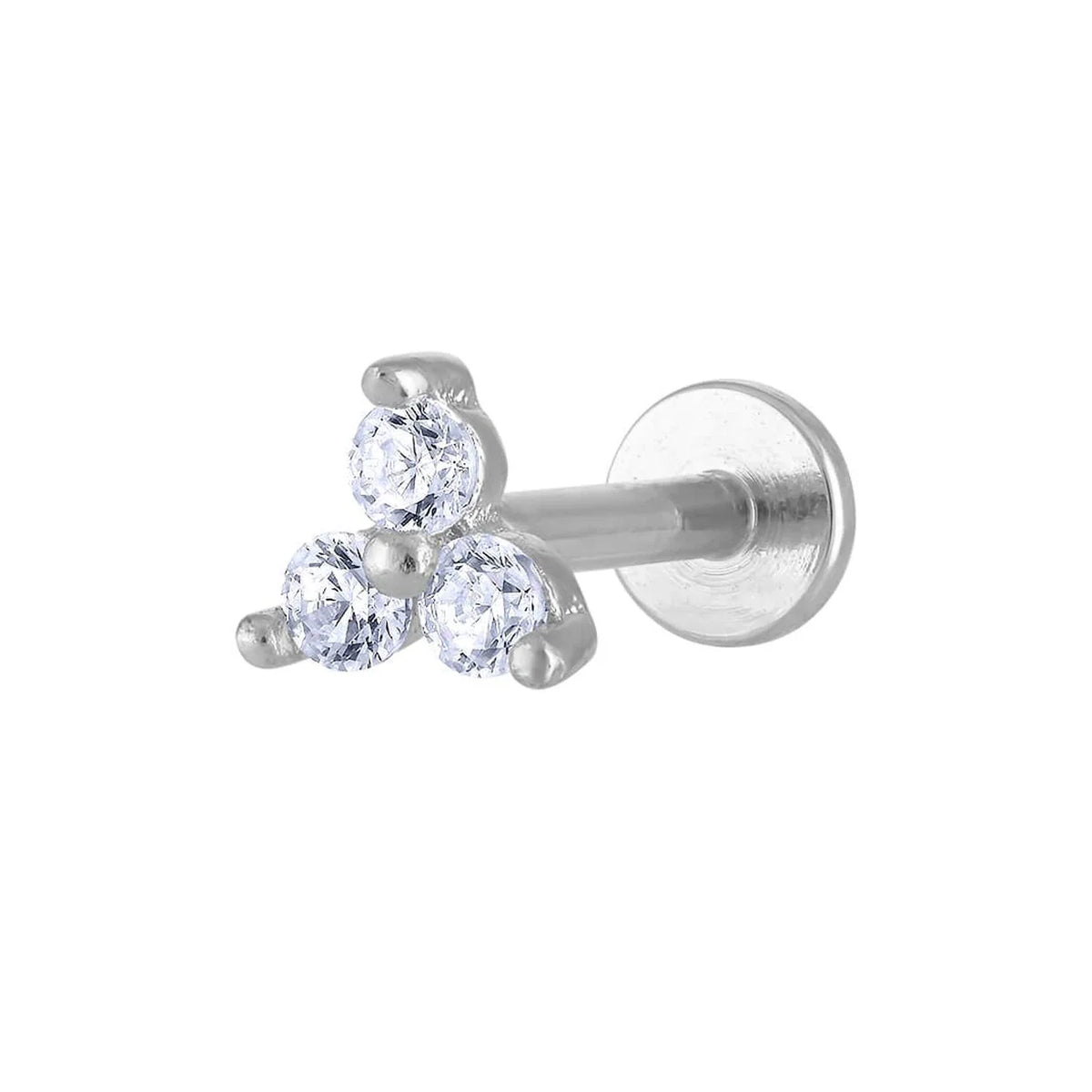 Lightning Internal Thread Labret Piercing Crown Bee Flowers Cartilage Earring Tragus Conch 316L Stainlesss Steel Body Jewelry | | Wiccan Center