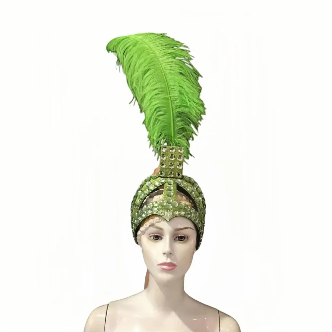 The Stardust Sahara – Mohawk Feather Carnival & Samba Headdress | Headdress | Wiccan Center