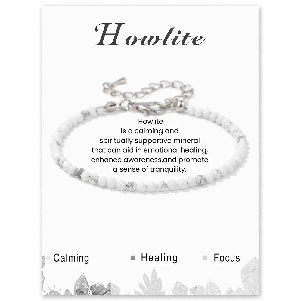 Faceted Gemstone Bead Bracelets | bracelets | Wiccan Center