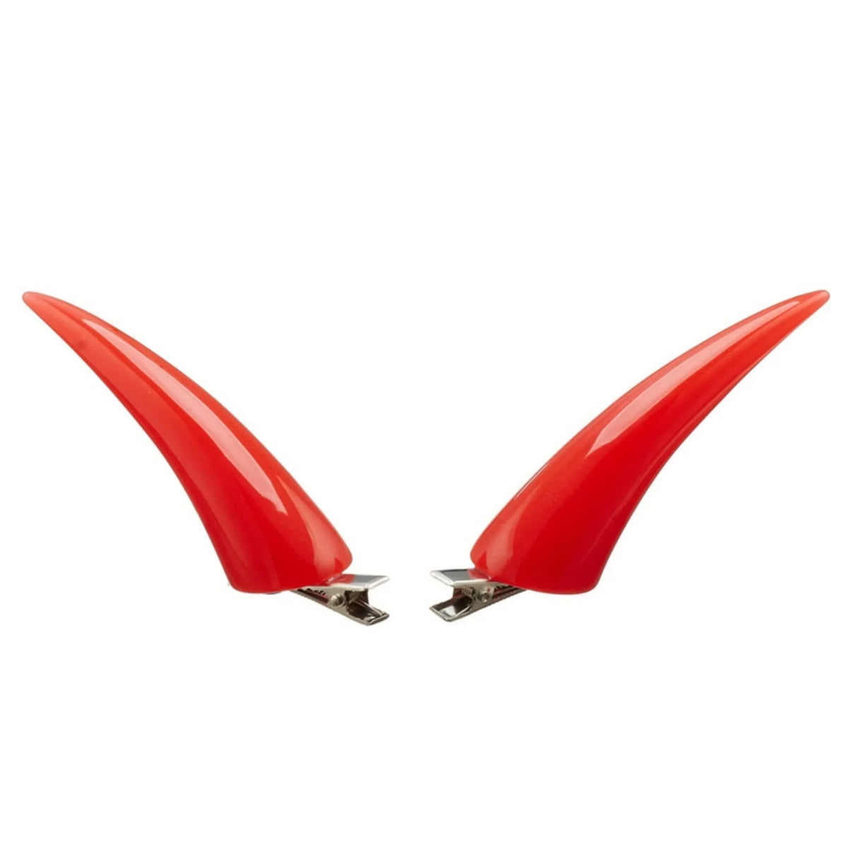 Devil Horn Hair Clips 2PCS Gothic Halloween Hair Accessories | | Wiccan Center