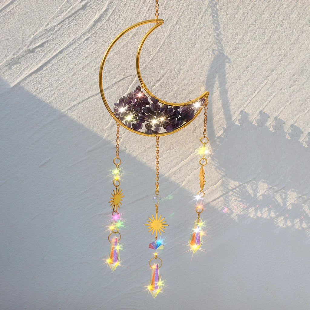 Crystal Moon Suncatchers | suncatchers | Wiccan Center