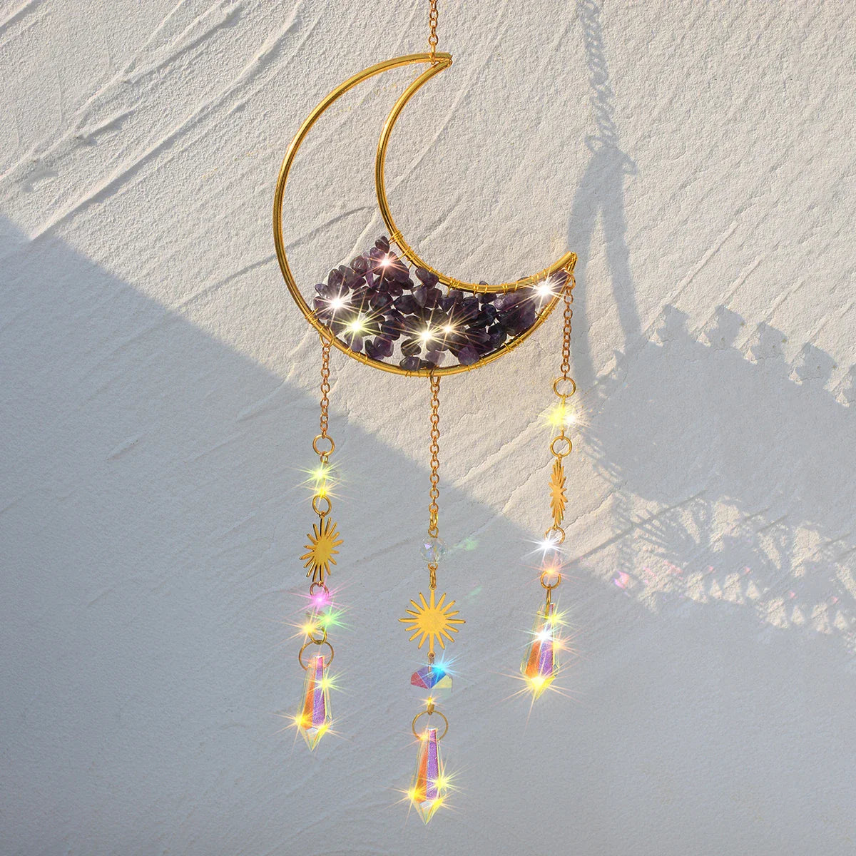 Crystal Moon Suncatchers | suncatchers | Wiccan Center