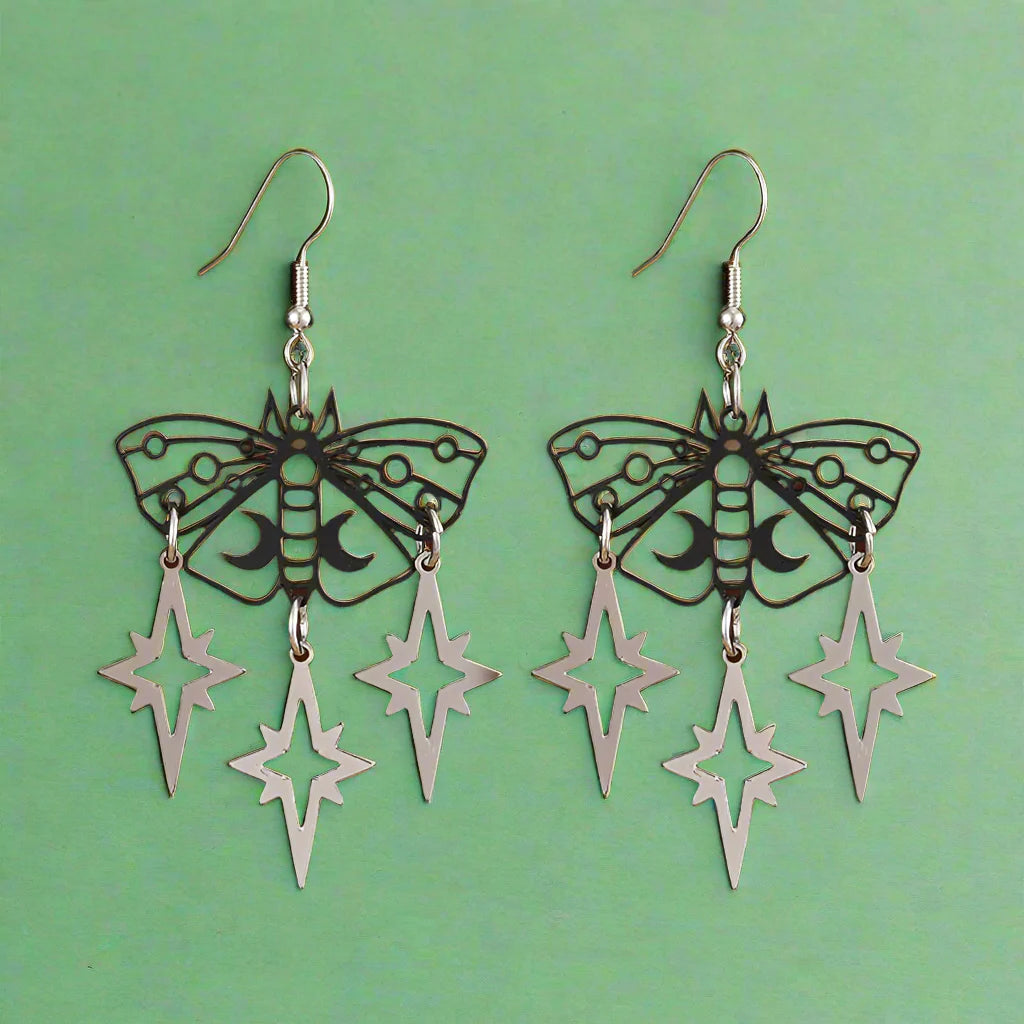 Assorted Moth & Butterfly Dangle Earrings | earrings | Wiccan Center