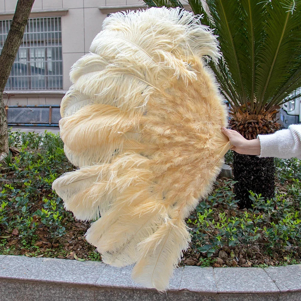 130CM Ostrich Feather Fans | Feather Fans | Wiccan Center