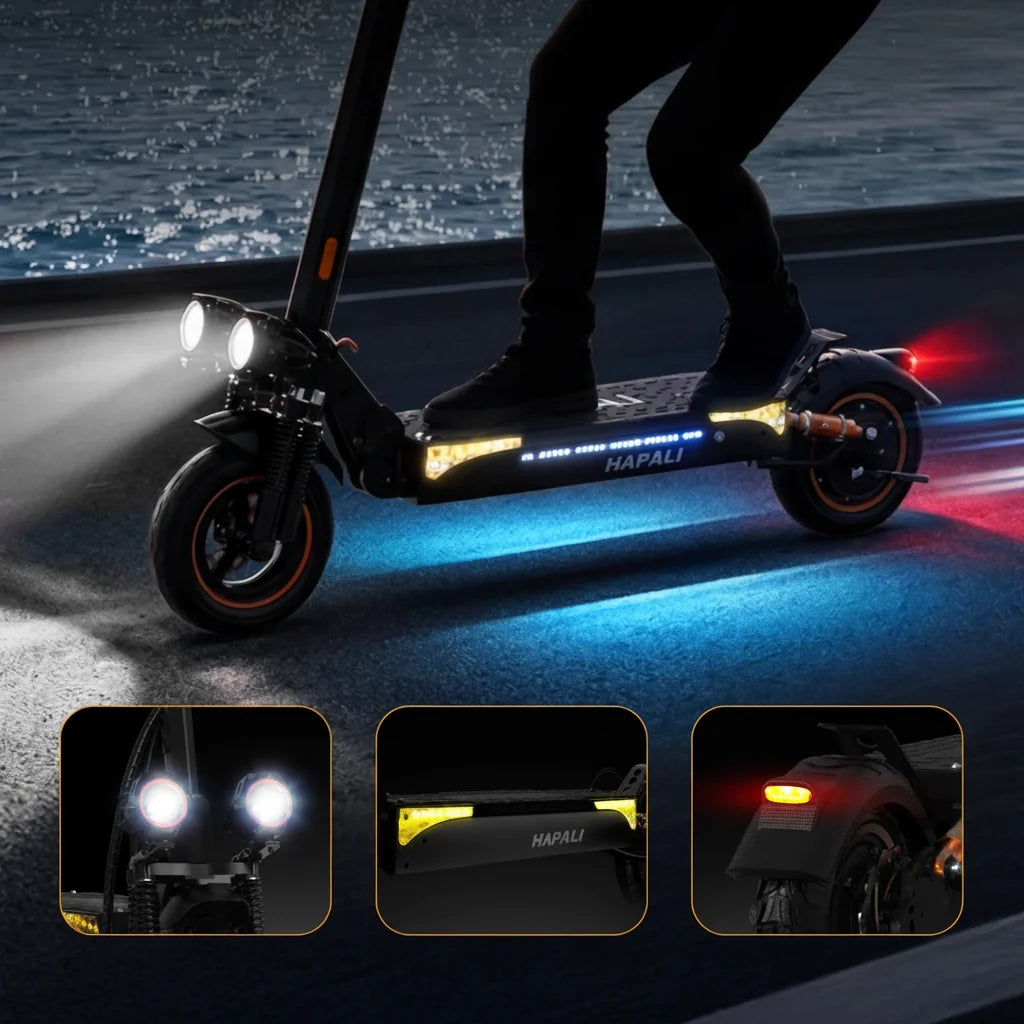 Off-Road Adult Electric Scooter: Dual Suspension & Long Range | Electric Bike | Wiccan Center