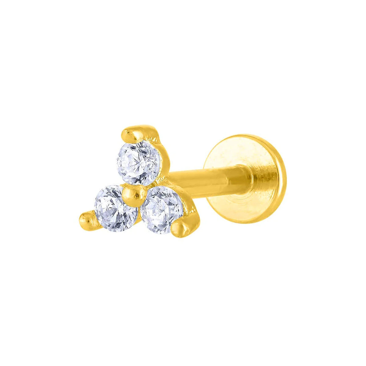 Lightning Internal Thread Labret Piercing Crown Bee Flowers Cartilage Earring Tragus Conch 316L Stainlesss Steel Body Jewelry | | Wiccan Center