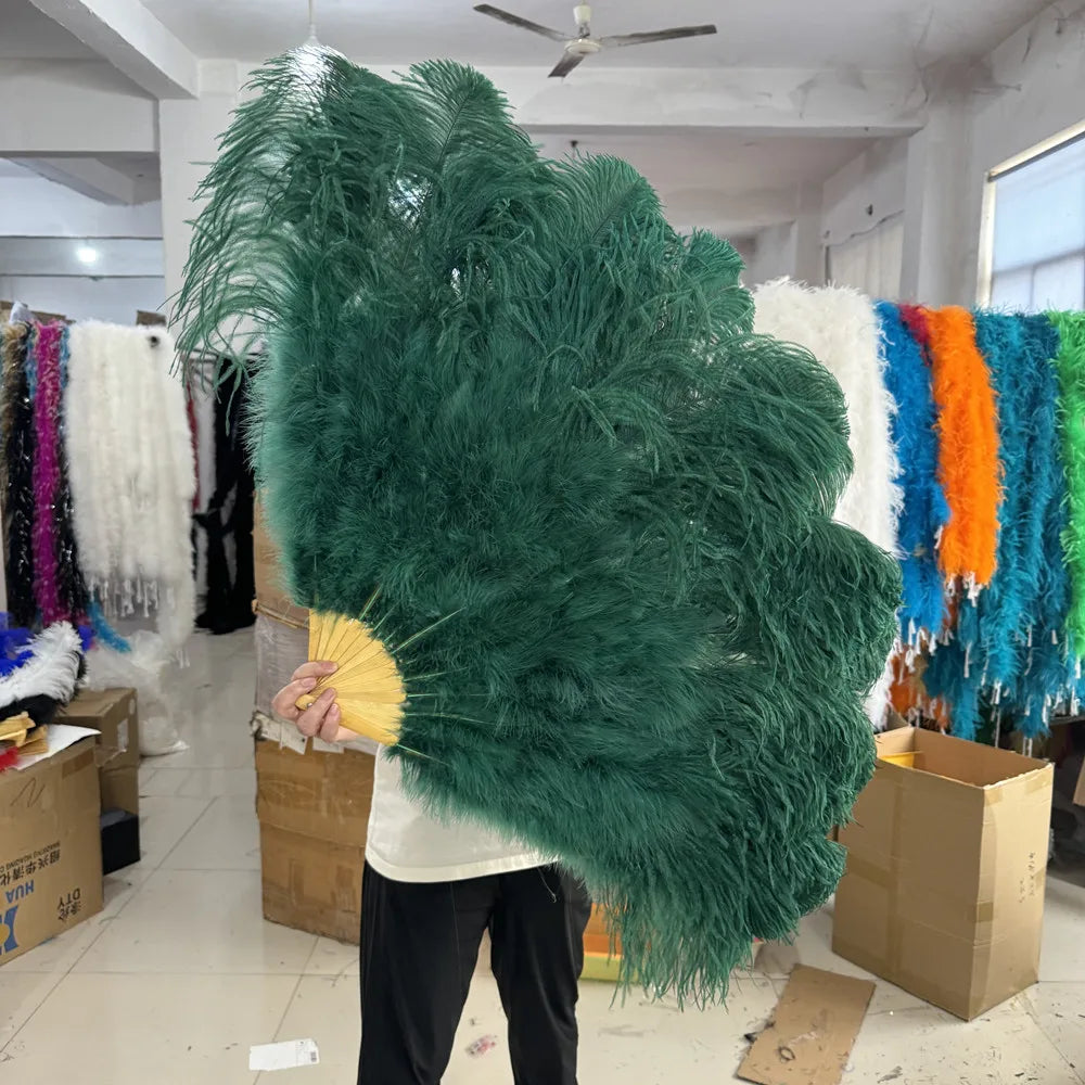 130CM Ostrich Feather Fans | Feather Fans | Wiccan Center