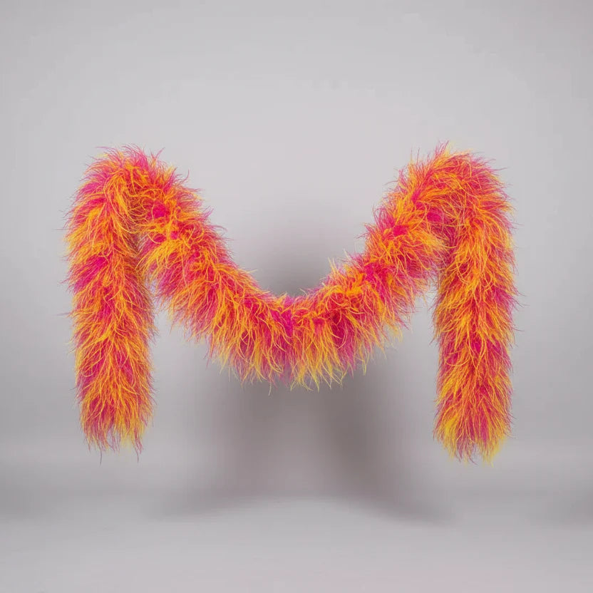 Mixed Color Ostrich Feather Boa & Shawl (2 Meters) | Feather Boas | Wiccan Center
