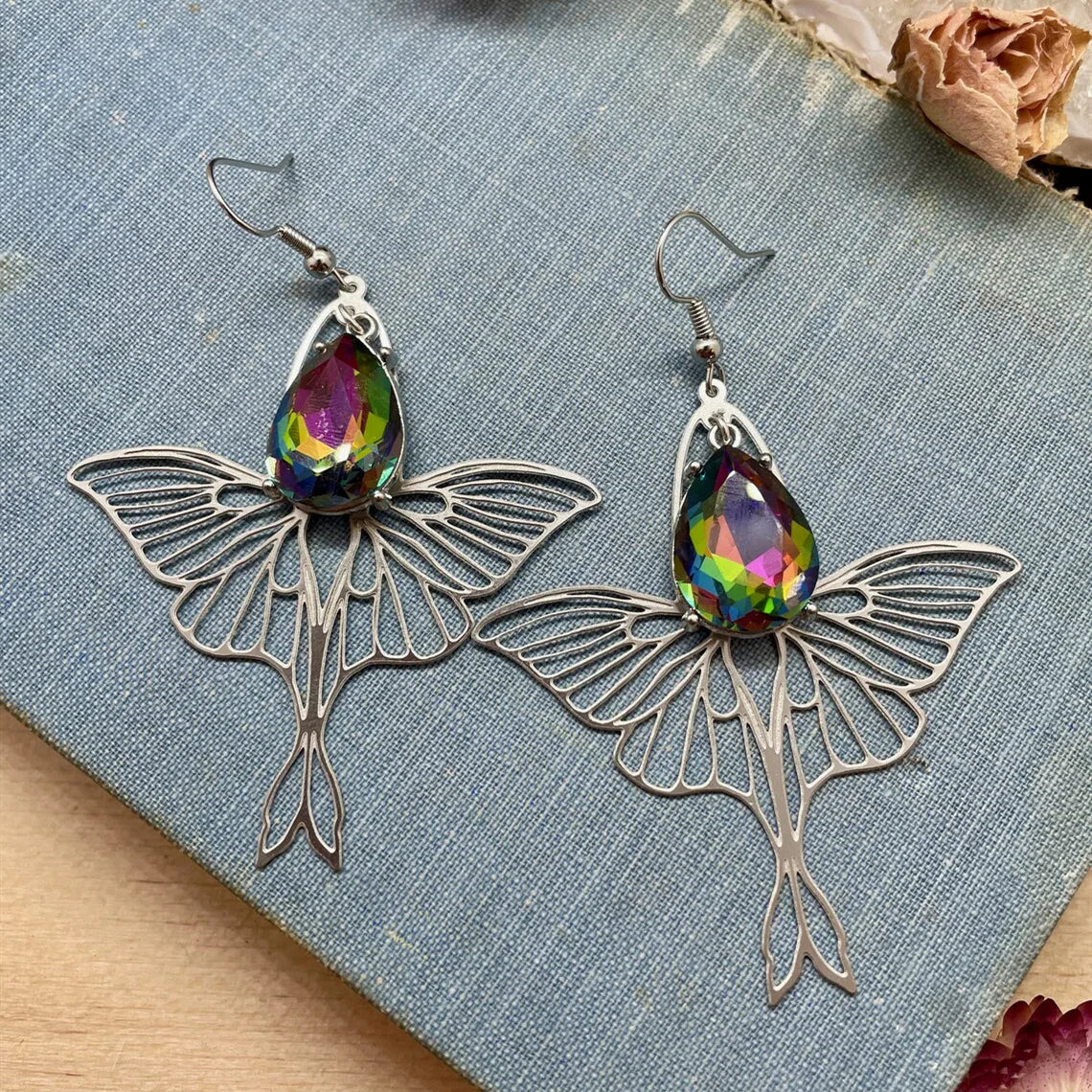 Assorted Moth & Butterfly Dangle Earrings | earrings | Wiccan Center