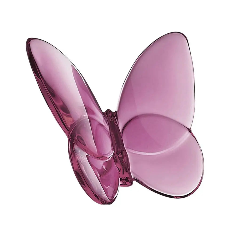 Multiple Color Crystal Butterfly Figurines Super Winkling Reflective Glass Butterfly Ornament Vivid Home Decor