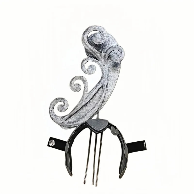 The Stardust Royal Plume – Feathered Carnival & Cabaret Stage Headdress | | Wiccan Center