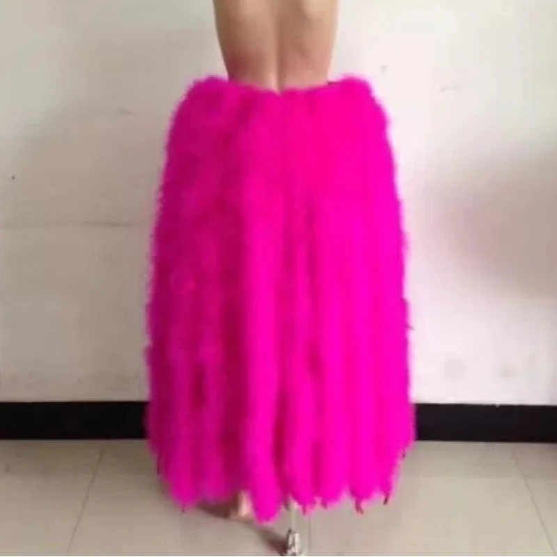 Long Feather Bustle Skirt Costume Accessory | Tailfeathers | Wiccan Center