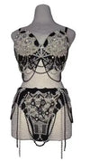 Rhinestone & Lace Bikini Performance Costume Set | Costume Sets | Wiccan Center