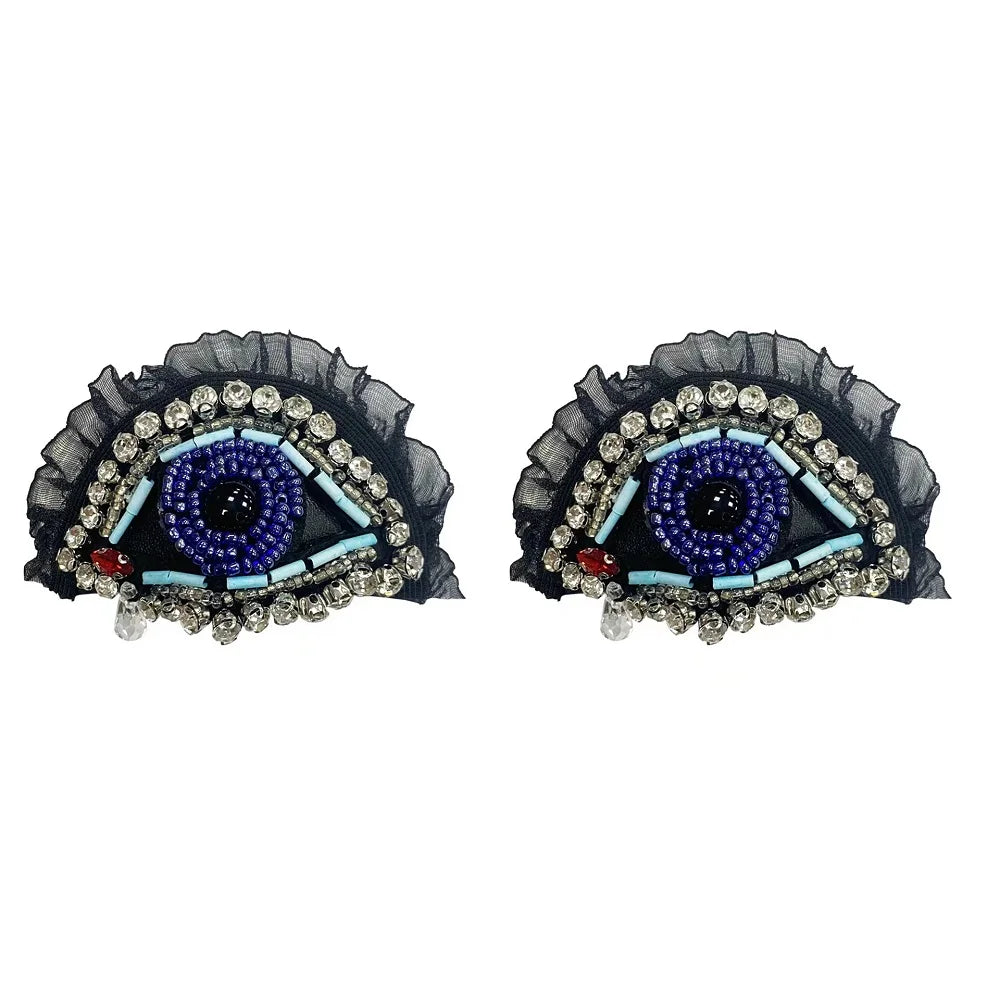 The Stardust Luminary – Deluxe Floral Chain & Tassel Reusable Nipple Covers (2 Pairs)