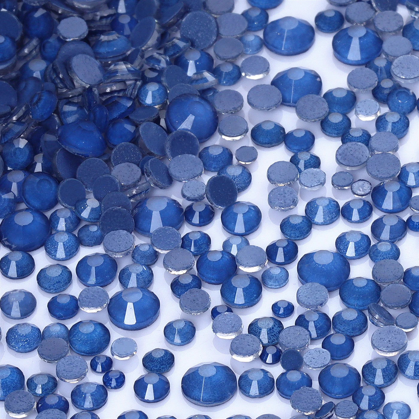 1440PC Mix Size SS6-SS20 Mocha Neon Glass FlatBack Non-Hotfix Rhinestones | Non-Hotfix | Wiccan Center