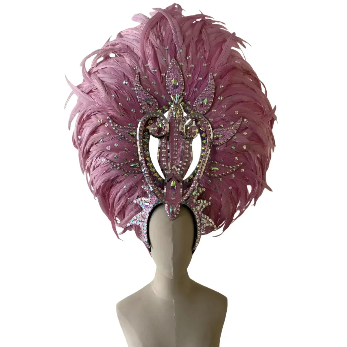The Stardust Copacabana Feather Crown – Samba Parade Headdress | Headdress | Wiccan Center
