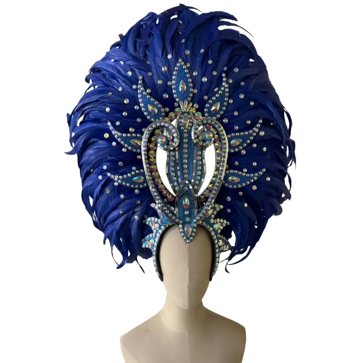 The Stardust Copacabana Feather Crown – Samba Parade Headdress | Headdress | Wiccan Center
