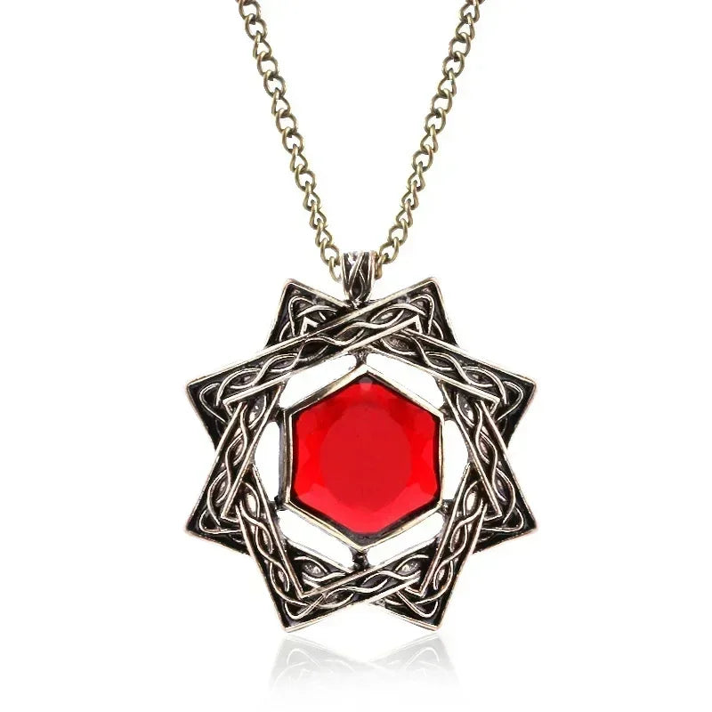 Amulet of Mara Arkay Necklace Morrowind Pendant Necklace for Women Men Cosplay Jewelry Gift | | Wiccan Center