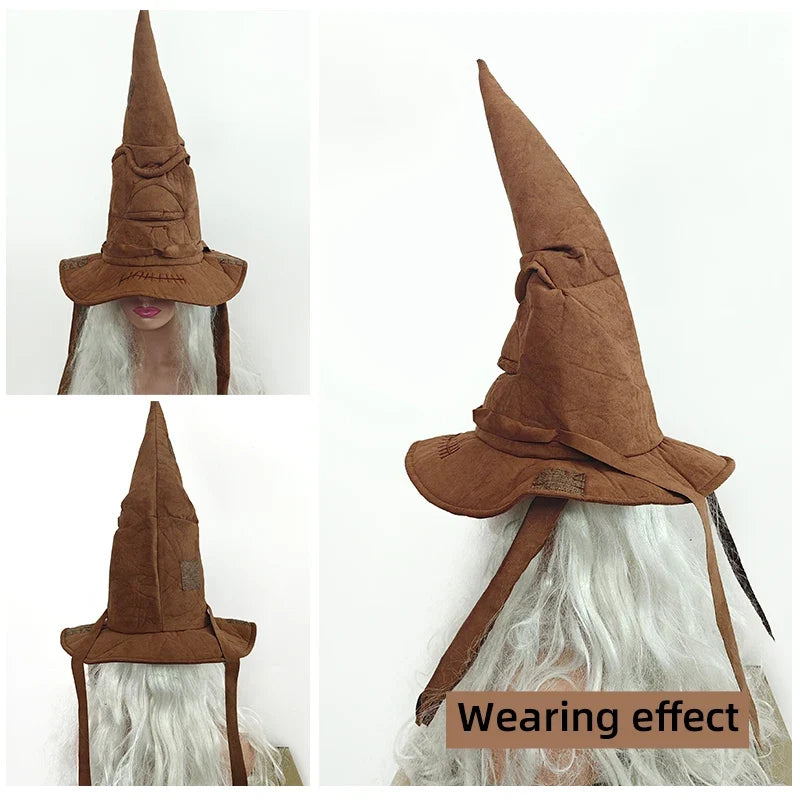 Halloween Witch Hat Pointed Wizard Costume Accessory | | Wiccan Center