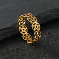 Pentacle Band Rings | rings | Wiccan Center