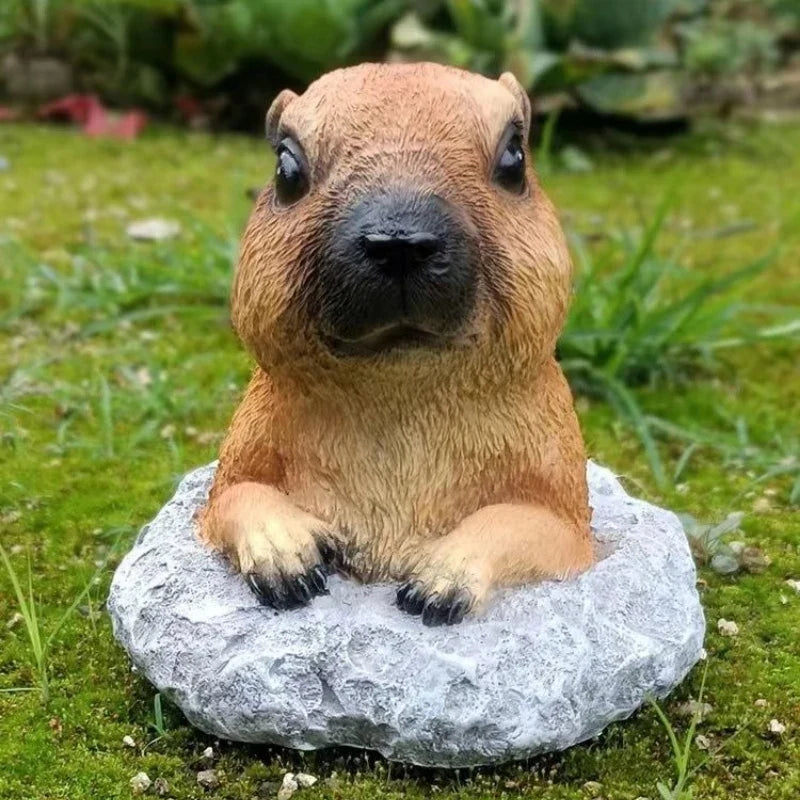 Simulation Animal Groundhog Cute Ornaments Outdoor Aarden Decoration Patio Balcony Arrangement Flower Pot Yard Gardening Decor | | Wiccan Center