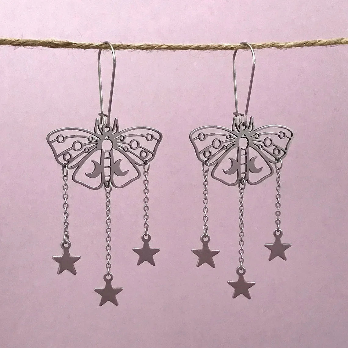 Assorted Moth & Butterfly Dangle Earrings | earrings | Wiccan Center