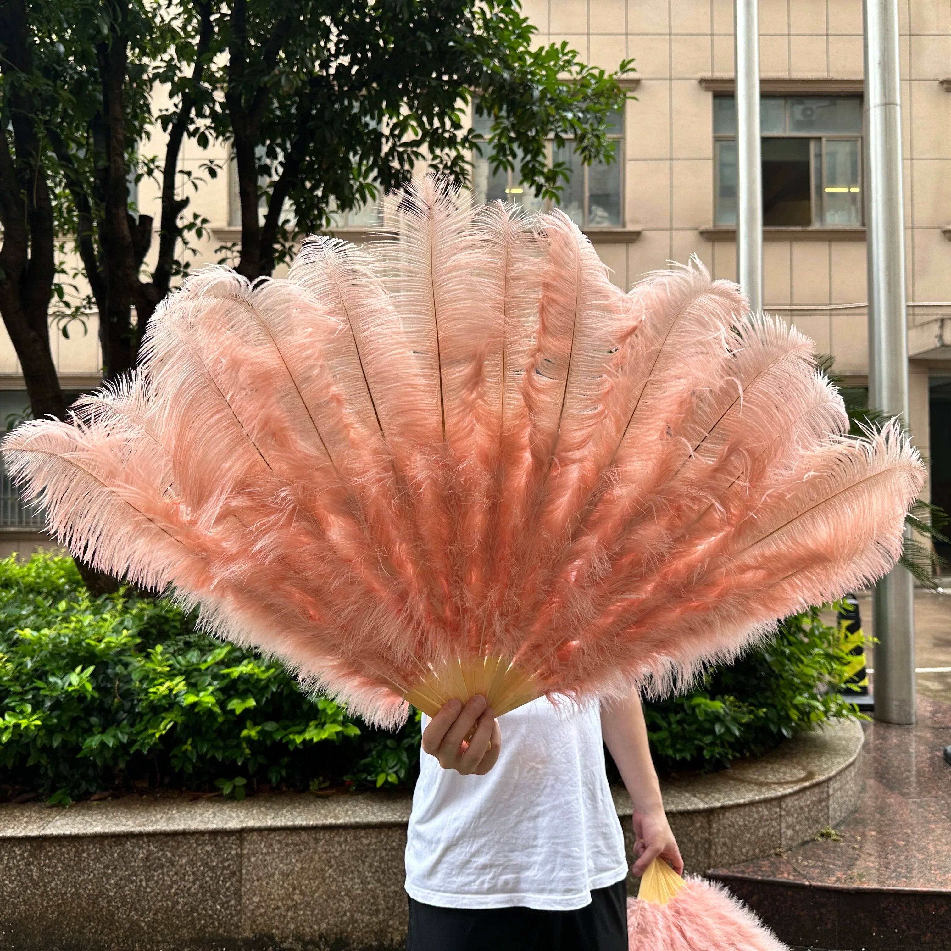 130CM Ostrich Feather Fans | Feather Fans | Wiccan Center