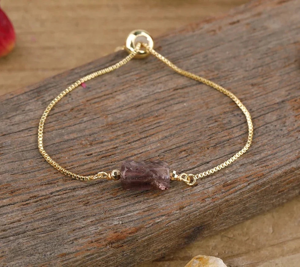 Crystal Gold Adjustable Bracelets | bracelets | Wiccan Center
