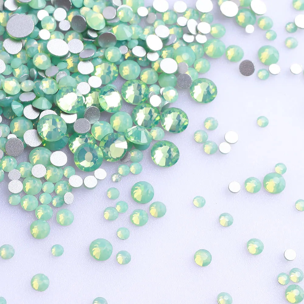 1440PCS SS3-SS20 Mix Size Non-Hotfix Glass FlatBack Rhinestones | Non-Hotfix | Wiccan Center