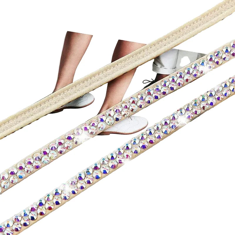 Sparkly Colorful Rhinestone Waist Chain Belt Belly Dance Body Jewelry | Bracelets | Wiccan Center