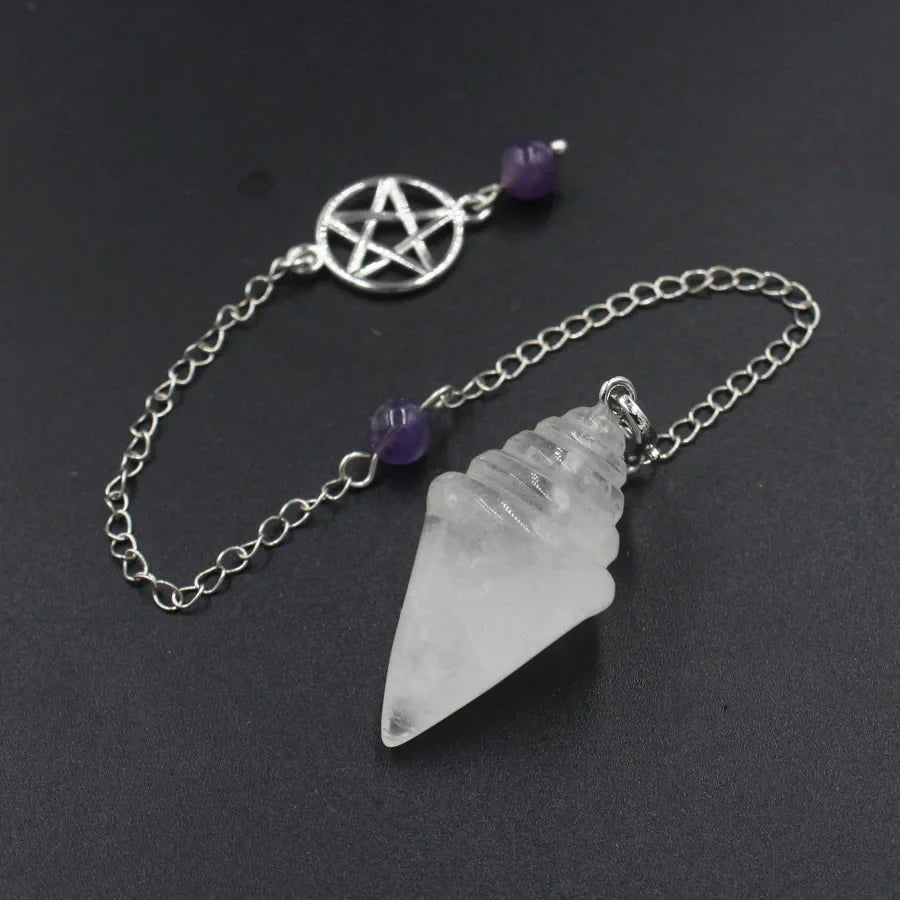 Pentacle Crystal Pendulums | Pendulums | Wiccan Center