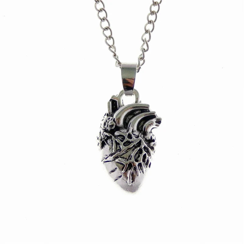 Rib Cage & Heart Necklace | necklace | Wiccan Center