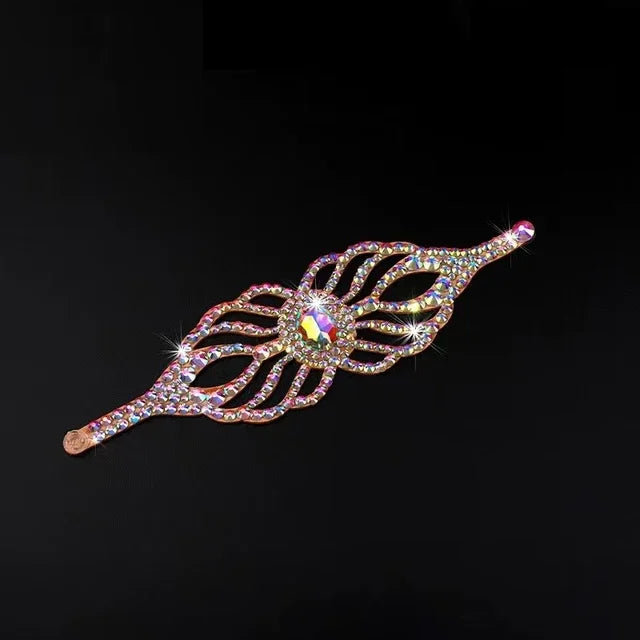Dazzling Crystal Belly Dance Cuff Bracelet & Ring Hand Harness Jewelry | Bracelets | Wiccan Center