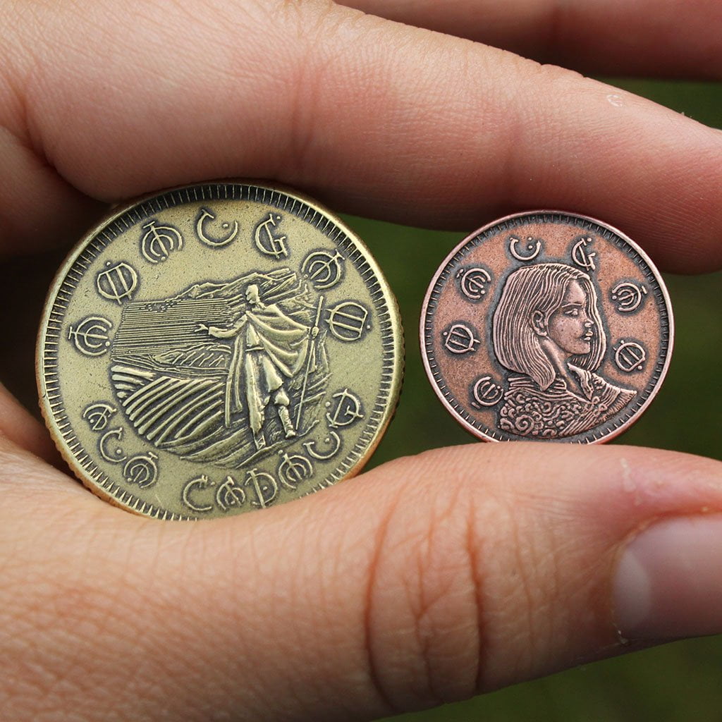 Mistborn Set #2 - Two Coins of Elendel | Artwork | Wiccan Center