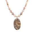 Jasper Slab in Pink Necklace | Necklaces | Wiccan Center