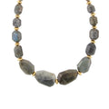 Bold Labradorite Statement Necklace | Necklaces | Wiccan Center