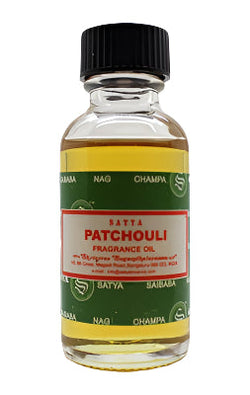 Satya Fragrance Oils - Patchouli - 30 mL Bottle (BNG) - Single | PERFUMES Y ACEITES | Wiccan Center