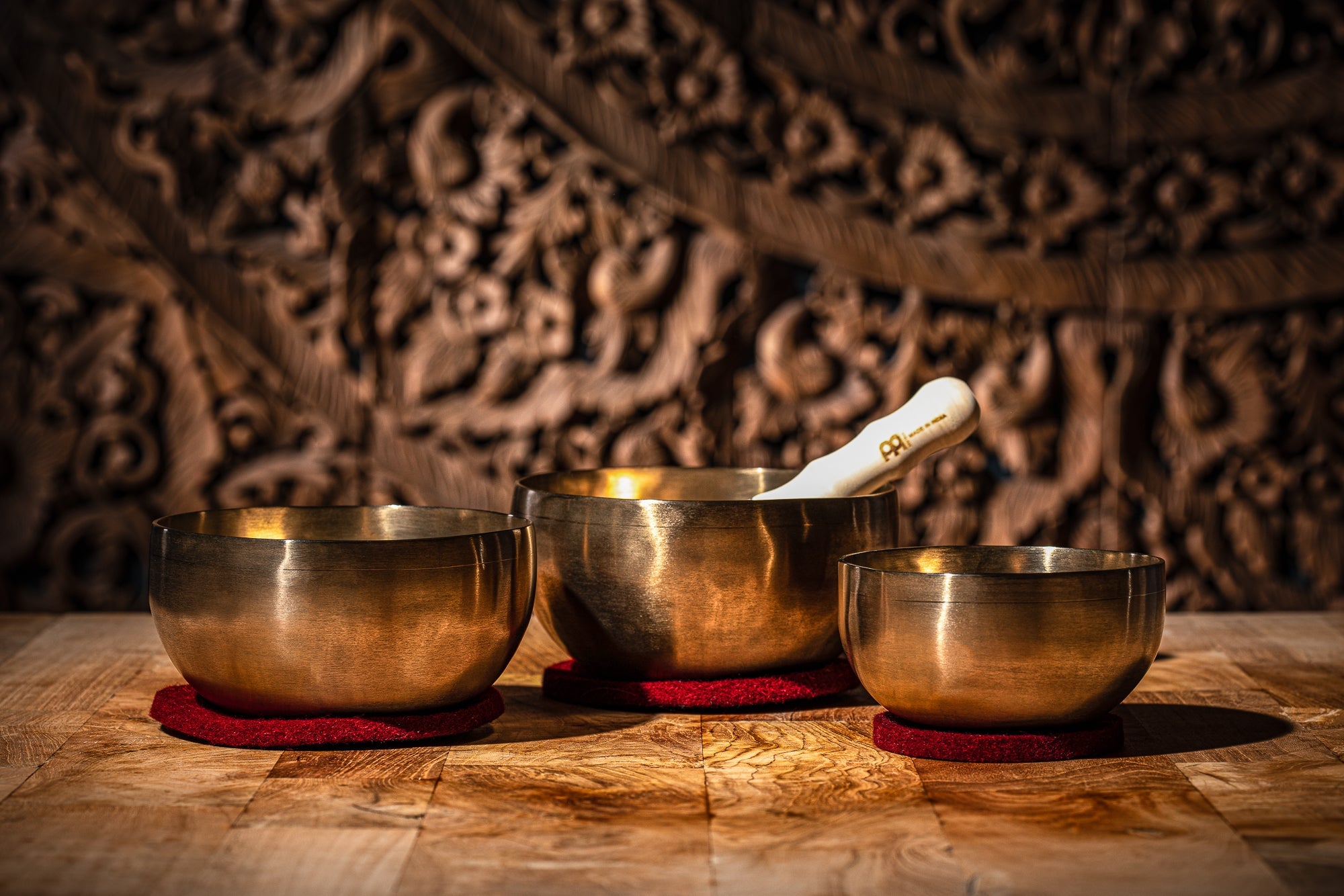 3-Piece Universal Series Singing Bowl Set, 500/700/750g | | Wiccan Center