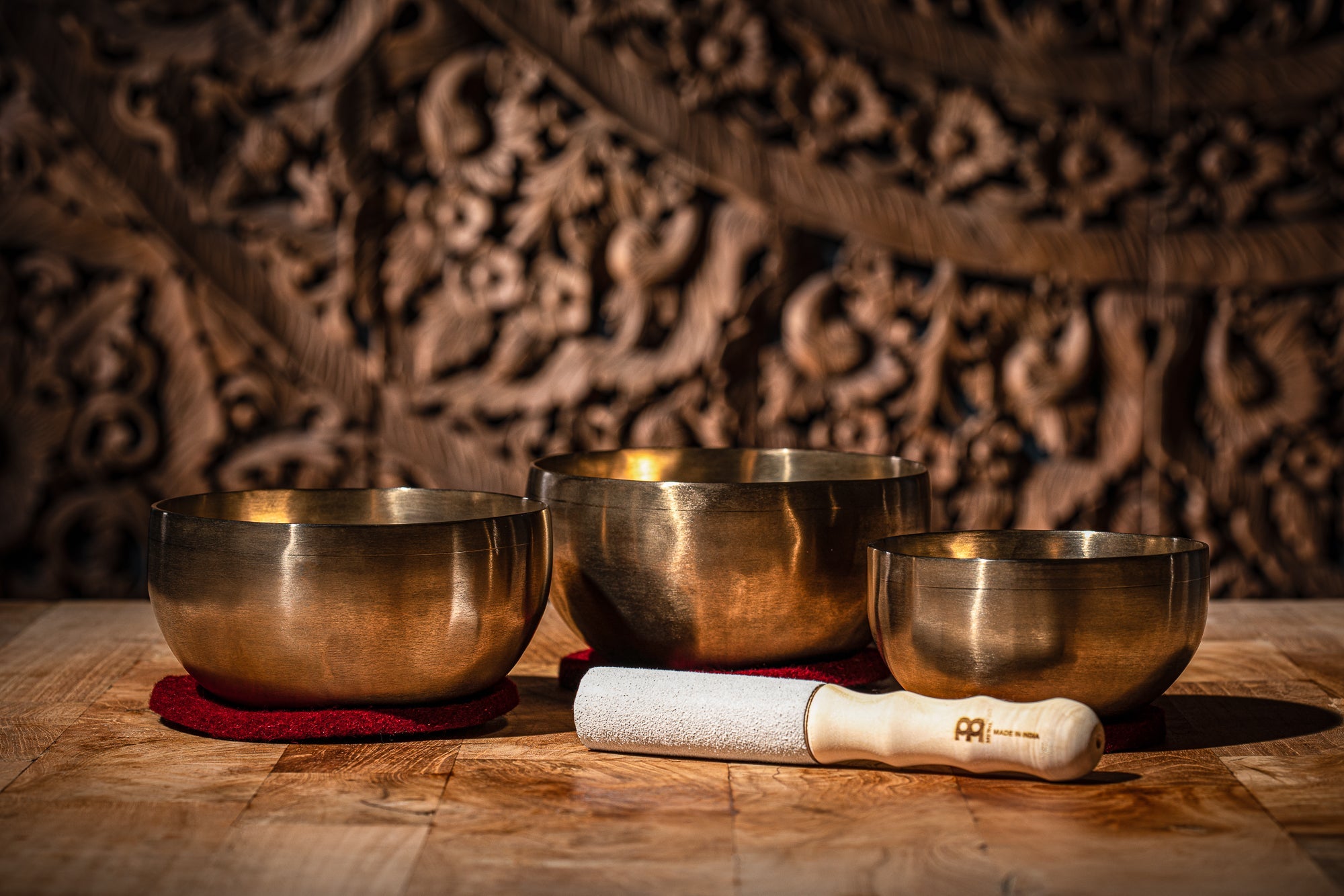 3-Piece Universal Series Singing Bowl Set, 500/700/750g | | Wiccan Center